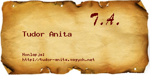 Tudor Anita névjegykártya